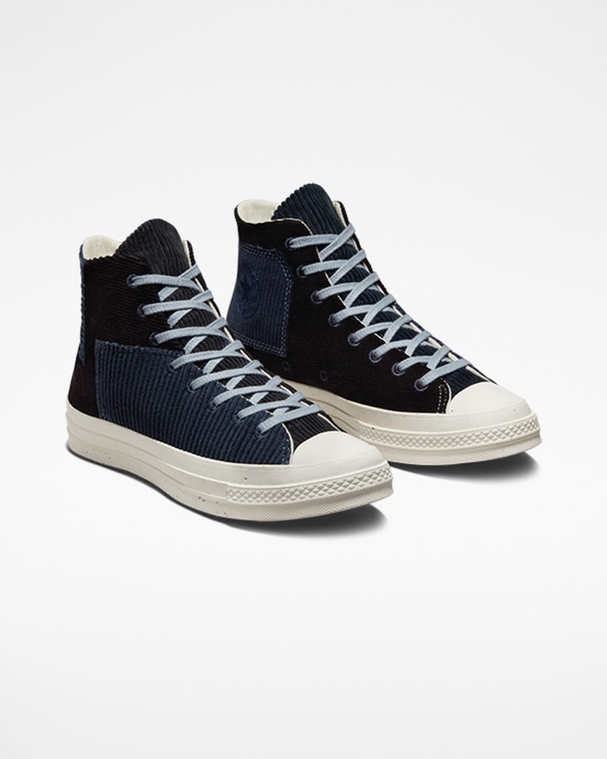 Men's Converse Chuck 70 Beyond Retro High Top Shoes Black / Navy | AU 6153CE